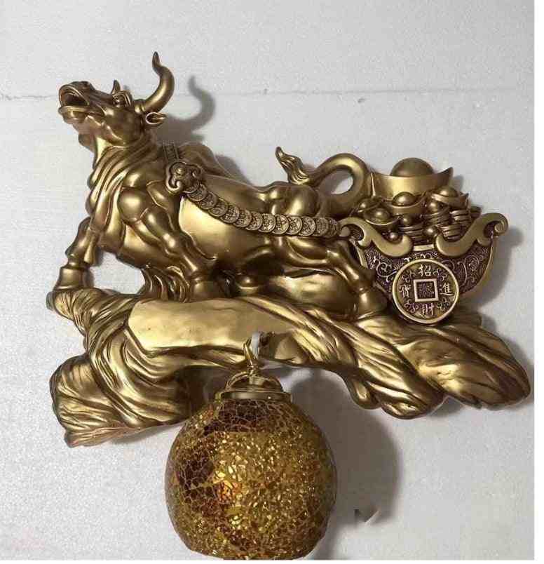 Bullseye (Gold) Wall Light